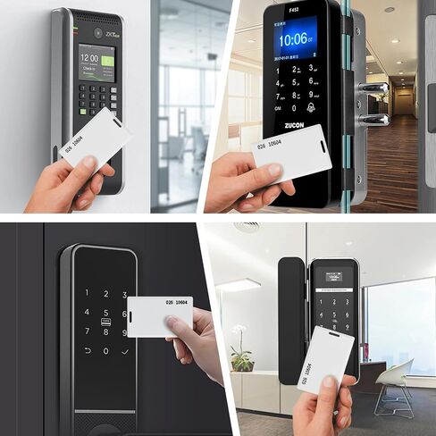 10 قطع - 26 بت بطاقات صدفية Weigand Prox Swipe بسُمك 0.8 مم متوافقة مع قارئات وأنظمة التنسيق ISOProx 1386 1326 H10301. يعمل مع العديد من أنظمة التحكم في الوصول in Kuwait