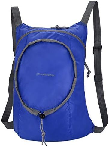 Scotry Ultra Lightweight Packable Travel Backpack, Man Women Foldable Handy Daypack for Camping Outdoor Hiking Cycling (Blue) in Saudi Arabia