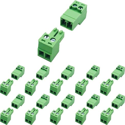 5 مجموعة 5 دبوس 3.81 مم موصل بلوك الطرفي المسمار للملعب ل 28-16AWG ، قابلة للتوصيل سريع لا يوجد لحام فينيكس النوع 5PIN （5SET） in Kuwait