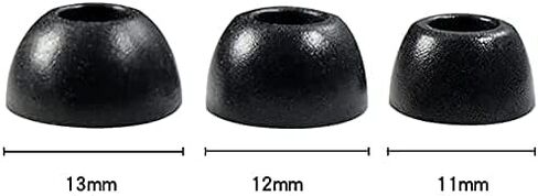 ALXCD Foam Ear Tips Compatible with Momentum True Wireless 2 Earbuds CX400BT Earbuds, S/M/L 3 Sizes 3 Pairs Soft Memory Foam Ear Tips Adapters, Replacement for Momentum CX400BT, Black S M L in Saudi Arabia