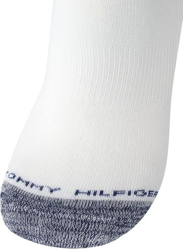 Tommy Hilfiger Men's Athletic Socks - Cushioned Crew Socks (10 Pack), Size 7-12, Navy/Grey/White in Kuwait