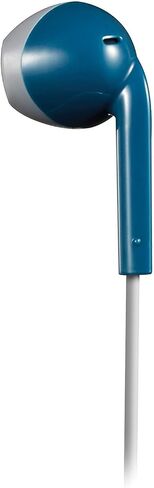 JVC Blue and Grey Sweat and Splash Proof Retro Earbuds with Microphone and Remote HAF19MAH in Saudi Arabia