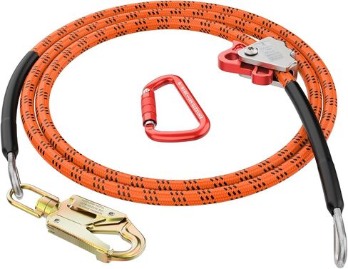 1/2 "× 8 بوصات طقم تسلق الأشجار الفولاذية ， Flipline لتسلق الأشجار ، وتسلق معدات الأشجار ， Arborist ， تسلق الأشجار تسخير in Saudi Arabia