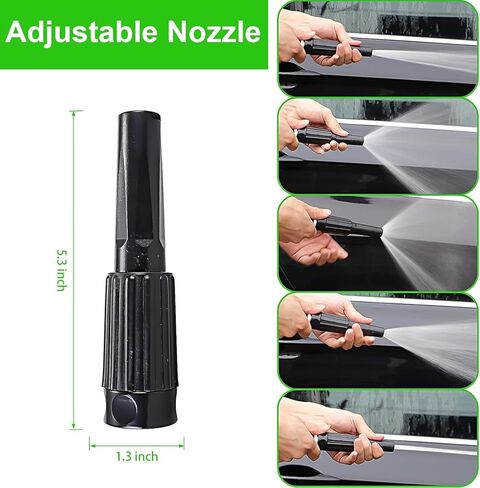 خرطوم رصاص معدني قصير بطول 1 قدم، خرطوم مياه من الرصاص المقاوم للصدأ، ملحقات تمديد الموصل، خراطيم صغيرة شديدة التحمل للفناء، خارجي - مرن، لا يتشابك أبدًا، مقاوم للثقب in Kuwait