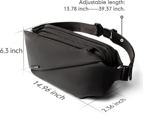 NIID-R0 Leisure Sling bag Shoulder Backpack Waterproof Quickly Removable Lightweight Chest bag Casual Crossbody Bag For Men ，Suitable For Hiking And Cycling in Saudi Arabia