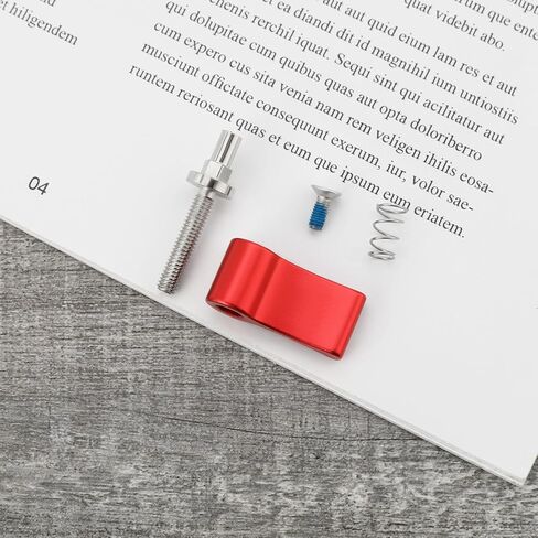 4PCS Male Threading Adjustable Screw M5 17mm Adjustable Thumb Lever Screw with Single Wing for Camera Equipment Rotary Thumb Knob Screw Red in Kuwait