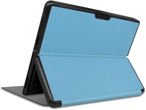 Tablet Cover for Microsoft Surface Pro X 13" (2021/2020/2019 Release),Ultra Slim Lightweight Leather Case for Microsoft Surface Pro X,Compatible with Type Cover Keyboard (Starry Sky) in Saudi Arabia