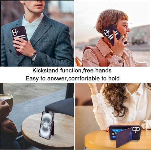 Monasay Magwallet Case متوافق مع iPhone 16 Pro Max ، [دعم Magsafe Wireless Charging] in Saudi Arabia