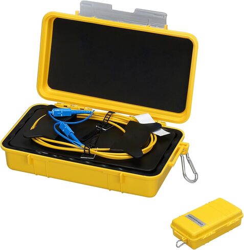 SC/UPC-SC Angled Physical Contact Singlemode SM（9/125） OTDR Launch Cable Box Extension Cord OTDR Dead Zone Eliminator Fiber Optic Tester (1000M) in Kuwait