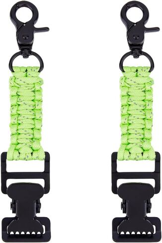 SUPERFINDINGS Single-Head Tactical Glove Clip Workers' Glove Clip Glove Holder with Elasticized Snap Hook Polyester Strap in Saudi Arabia