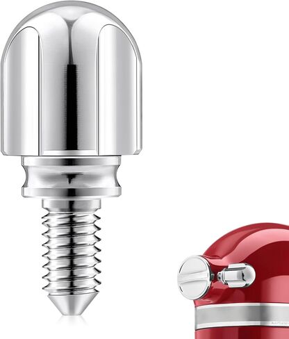 برغي إبهام بمقبض مرفق مناسب لخلاطات KitchenAid، أجزاء بديلة لمقبض رأس برغي طويل من الألومنيوم 6061، يستبدل 9709194، 4162142، 240374 إلخ، أسود in Kuwait