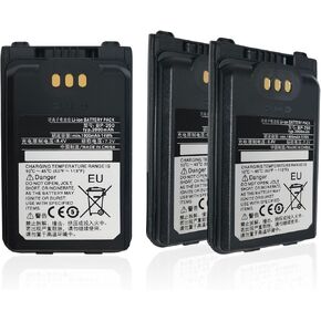(3 Pack) BP-290 Battery 1900mAh BP290 Rechargeable Battery Compatible for ICOM IC-F52D IC-F62D IC-M85 Battery