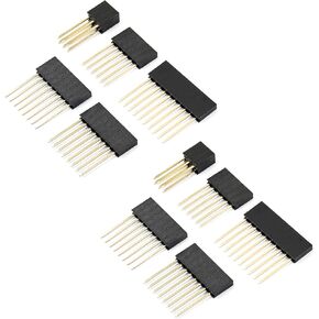 Whiteeeen Tading Headers Dins Kit Readers fult fore for Arduino Uno R3 (مجموعتان)