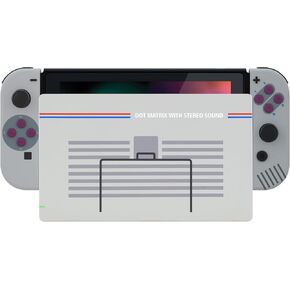 eXtremeRate Classic 1989 GB DMG-01 Style Soft Touch Joycon Housing Shell with ABXY Direction Buttons for Nintendo Switch, Replacement Faceplate for Nintendo Switch Dock – Joy-Con Dock NOT Included