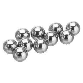 uxcell 10 Pcs Tungsten Steel Bearing Ball 4 mm Carbide G10 Precision Balls for Industrial Spheres, Machinery, Automotive, DIY (Mirror)
