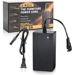 Universal Power Cord for Recliner Chairs – 29V 2A Adapter with AC Power Cord, Compatible with Lazy Boy, Limoss, OKIN, Ashley & Most Recliner Sofa, Lift Chair, Recliner Couch