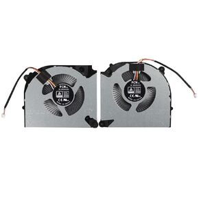 New CPU and GPU Cooling Fan Replacement for Rainbow Will Star X15 at XS RTX3050 Series FPP6 DFS5K22305283Q FPP7 DFS5L32G16486P 5V 0.5A Fan
