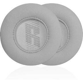 Replacement Ear Pads Compatible with JBL Live 460NC/Live 460NC On-Ear Wireless Headphones, Akkiv Replacement Ear Pads Made of Protein Leather and Memory Foam (Grey)
