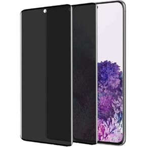 [2 Pack] Privacy Screen Protector for Samsung Galaxy S20 5G 6.2 Inch Tempered Glass, Anti-spy,No Bubbles,9H Hardness HD, 3D Bending Full Coverage Glass Film for Samsung Galaxy S20 (Black)