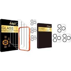 Ailun Screen Protector for iPhone 16 Pro Max + Lens Protector (3 Pack)
