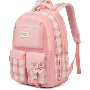School Backpack for Teen Girls, Cute Bookbag Laptop Bag for Middle School Highschool College Women, Student Backpack Morral Escolar Niña (Blue)