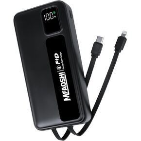Portable Charger Power Bank, 10,000 mAh Ultra Slim Phone Charger with USB C Input & Output High-Speed Charging Battery Pack,Compatible with iPhone 16/15/14/13/12,Android Phone etc