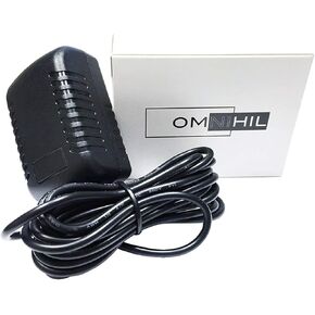 Omnihil 8 Feet Adapter Charger Compatible with RCA RTS7010B, RTS7015B Home Theater Sound Bar