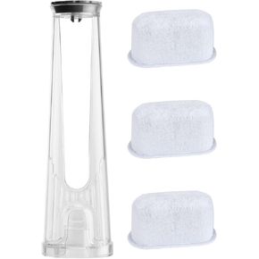 Filter Replacement Starter Kit for Keurig 2.0 Brewers, Water Filter Holder & 3pcs Activated Carbon Filter Cartridges Replacement for Keurig 2.0 K50 K300 K325 K350 K675 Series Brewers