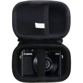 waiyu Hard EVA Travel Case for Canon PowerShot G9 X Mark II Compact Digital Camera Digital Camera