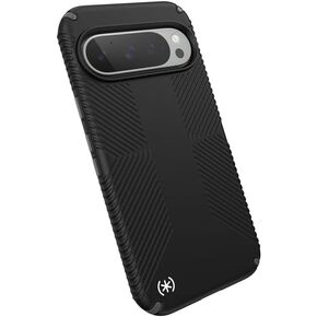 Speck Google Pixel 9 Pro Case - No-Slip Grip with Soft-Touch Finish - Pixel Pro 9 Case - Advanced Impact Absorption - Google Pixel Pro 9 Case - Presidio2 Grip - Black/Slate Grey