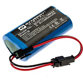 Synergy Digital Solar Battery, Compatible with Gama Sonic GS-94 Solar, (LiFePO4, 3.2V, 3000mAh) Ultra High Capacity, Replacement for Gama Sonic GS32V30 Battery