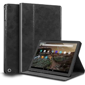 for Google Pixel Tablet Case 11/10.95 inch Genuine Leather Cover Protective Shell for 2023,Auto Wake/Sleep.Brown