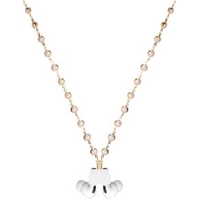 通用 Strap Magnetic Strong lanyard Anti-Lost Plastic Pearl Beads String - Accessories Compatible for Airpods PRO/3/2/1