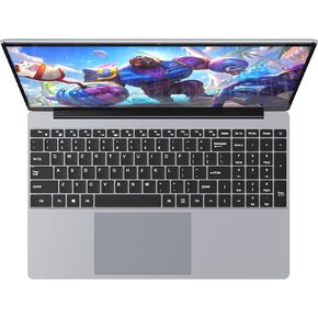 15.6 بوصة كمبيوتر محمول ، Intel 12th Quad Core N100 (حتى 3.4 جيجا هرتز) ، 12 جيجا بايت LPDDR4 RAM 512GB SSD ، 2K FHD IPS Captops ، 2.4G/5G WIFI ، كاميرا الويب ، النوع C كامل السداد ، بطارية كبيرة السعة ذات قدرة كبيرة
