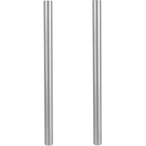 CAMVATE 15mm Aluminum Rod Pair (Titanium Color, 11.8") - 3384
