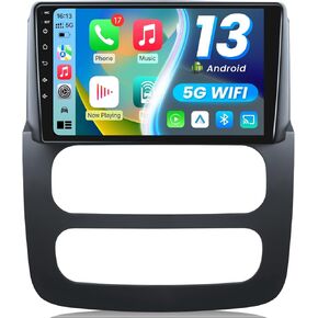 Car Radio for Dodge RAM 1500 2500 3500 2002 2003 2004 2005 with Wireless Carplay Android 13 1280 * 800 Touch Screen 5G-WiFi SWC 1080P Backup Camera