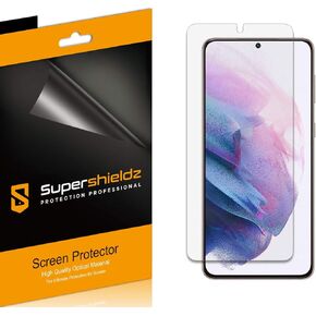 (6 Pack) Supershieldz Designed for Samsung Galaxy (S21 Plus 5G) Screen Protector, Anti Glare and Anti Fingerprint (Matte) Shield