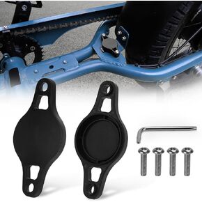 حامل لـ Airtag متوافق مع Super 73 S2 ، علبة مقاومة للماء لعلامة GPS Air Track ، Mount Brevensing Bike Mount للسرقة لـ Airtags ، والملحقات لـ Super73