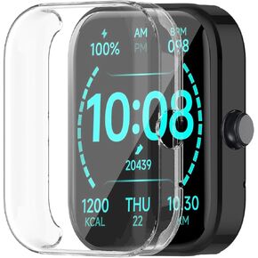 [2-Pack] Screen Protector Compatible with WNH IDW25 / KALINCO IDW25 / Konitee IDW25 / Faweio IDW25 Case, Soft TPU Plated Case All-Around Protective Screen Full Cover Bumper Compatible for IDW25 Smart Watch
