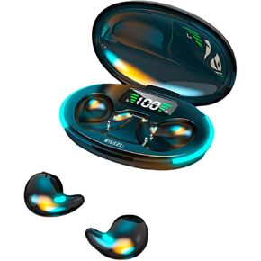 AI Headphone for Multi-Language Translation, Bluetooth Earphone Support 144 Language Real-Time AI Translation, Wireless AI Earbuds Translator with App for Language Learning, Travel, Work (Black)