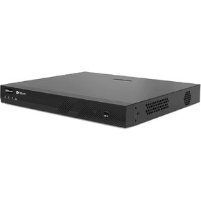 4COVR 4K 16 Channel H.265 PoE Network Video Recorder, HD NVR Work with 4MP/5MP/6MP/8MP IP Cameras, Two SATA Ports Up to 16TB (No HDD Included), Remote Access 24/7 Recording, LY-NVR16P