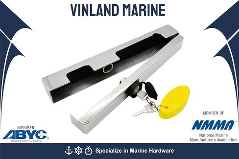 فينلاند مارين 304 الفولاذ المقاوم للصدأ سوداء خارجي قفل القفل البار 12 "طويلة ، قفل محرك التصيد ، قفل محرك خارجي صغير ، قفل محرك القوارب ، قفل الخارجي ، قفل المحرك الخارجي in Kuwait