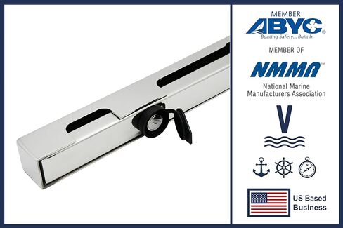 فينلاند مارين 304 الفولاذ المقاوم للصدأ سوداء خارجي قفل القفل البار 12 "طويلة ، قفل محرك التصيد ، قفل محرك خارجي صغير ، قفل محرك القوارب ، قفل الخارجي ، قفل المحرك الخارجي in Kuwait