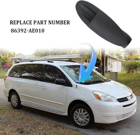 Car Antenna Base OEM#86392-AE010,Rubber Antenna Ornament Compatible with Toyota Sienna for Keep The Car Antennas from Shaking,Antenna Cover Replacement (86392-AE010) in Saudi Arabia