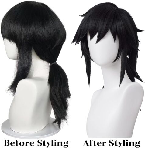 شعر مستعار رمادي قصير لكوسبلاي تريل بليزر، شعر مستعار صناعي منفوش مقاوم للحرارة + غطاء شعر مستعار للعبة هونكاي ستار ريل in Kuwait