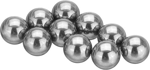 UXCELL 10 PCS TUNGSTEN Steel Ball Ball 4 MM Carbide G10 Precision Calls for Industrial Certes ، Machinery ، Automotive ، DIY (Mirror) in Kuwait