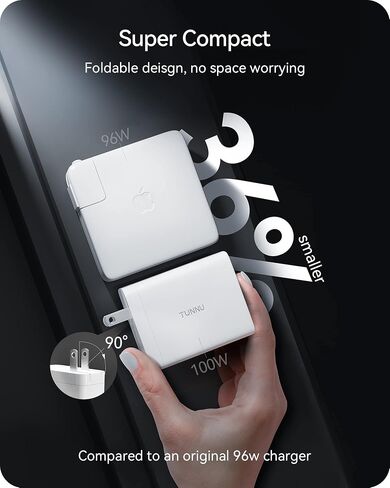 100 واط USB C شاحن كتلة شحن سريع GaN PD3.0 QC3.0/2.0 نوع C محول طاقة متعدد المنافذ - 4 منافذ USBC للكمبيوتر المحمول الذكي - متوافق مع MacBook Pro Air iPhone 14/13/12 Pro Max iPad Samsung in Kuwait