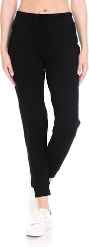 Leggings Depot Women's Cotton Jogger Sweatpants Yoga Track Pants with Pockets-FRENCHTERRY-HeatherGray-M in Kuwait