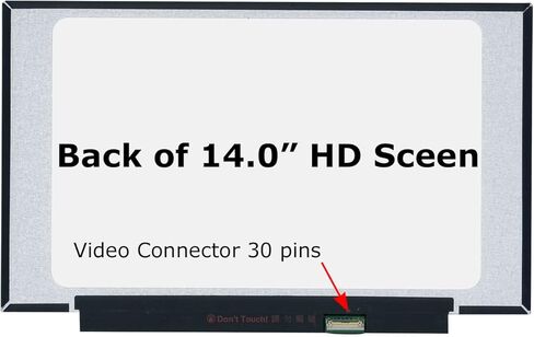 SCREENARAMA New Screen Replacement for Samsung Galaxy Chromebook Go XE340XDA (Matte) 30pin HD 1366x768 LCD LED Display with Tools and Tape in Kuwait