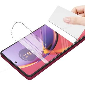 2pcs Flexible Front Screen Protector for Motorola Moto G Power (2025) 6.7" 3D Hydrogel Film Transparent TPU Touch Sensitive Fingerprint Unlock Not Tempered Glass